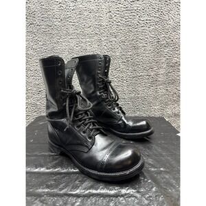 Corcoran Leather 10''Original Combat Jump Boot Black Mens Size 9.5D US